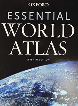 essential world atlas 7th edition oxford university press 0199971552, 978-0199971558