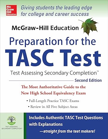 mcgraw hill education preparation for the tasc test the official guide to the test 2nd edition kathy zahler