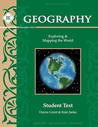 geography iii exploring and mapping the world text 1st edition dayna grant ,kate janke 1615385479,