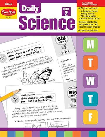 evan moor daily science grade 2 teachers guide edition evan moor educational publishers 1596734205,