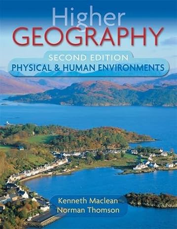 higher geography 2nd edition kenneth maclean ,norman thomson 0340904143, 978-0340904145