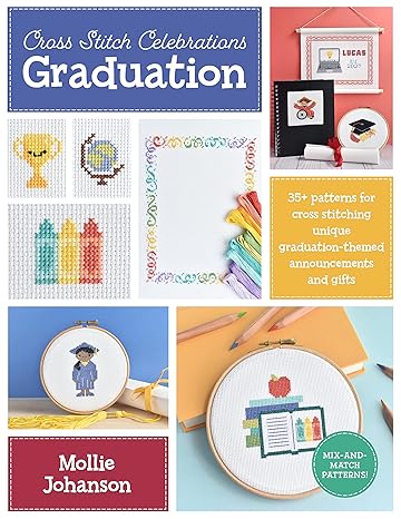 cross stitch celebrations graduation 35+ patterns for cross stitching unique graduation themed announcements