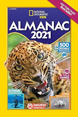 national geographic kids almanac 2021 u s edition 1st edition national kids 1426336713, 978-1426336713