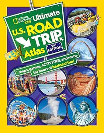 national geographic kids ultimate u s road trip atlas 2nd edition crispin boyer 1426337035, 978-1426337031