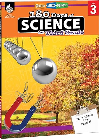 180 days of science grade 3 daily science workbook for classroom and home cool and fun interactive practice