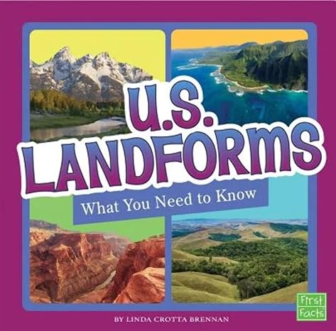 u s landforms what you need to know 1st edition linda crotta brennan 1515781259, 978-1515781257