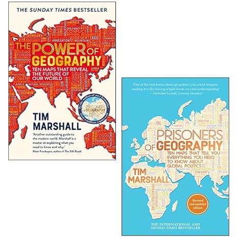 the power of geography prisoners of geography 2 books collection set by tim marshall 1st edition tim marshall