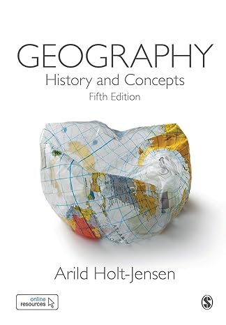 geography history and concepts 5th edition arild holt-jensen 1526440156, 978-1526440150