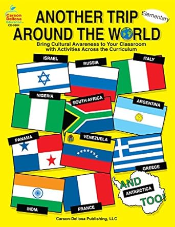 carson dellosa another trip around the world 1st edition leland graham ph.d. ,traci brandon m.ed. 1594416486,