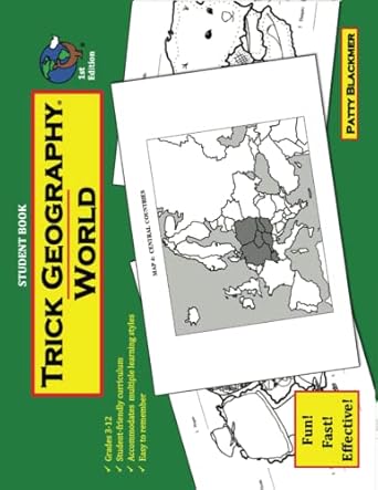 trick geography world student book making things what they re not so you remember what they are 1st edition