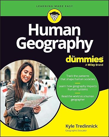 human geography for dummies 1st edition kyle tredinnick 1394208278, 978-1394208272