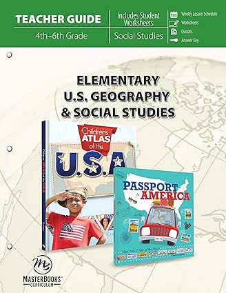 elementary u s geography and social studies teacher's edition craig froman 168344230x, 978-1683442301