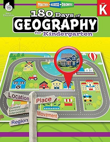 180 days of social studies grade k daily geography workbook for classroom and home cool and fun practice