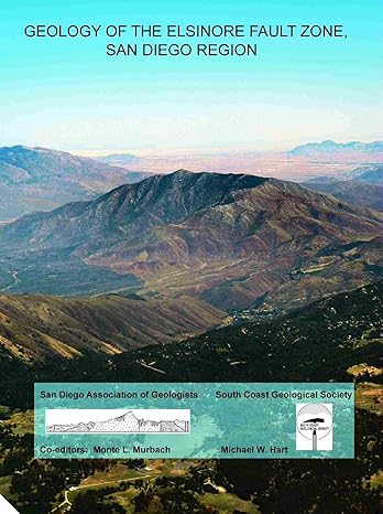 geology of elsinore fault zone san diego region 1st edition multiple ,monte l. murbach 0916251659,