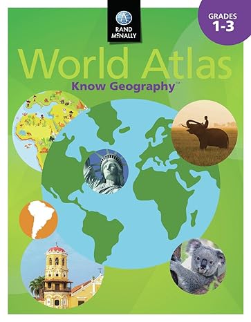 know geography world atlas grades 1 3 1st edition rand mcnally 0528018930, 978-0528018930