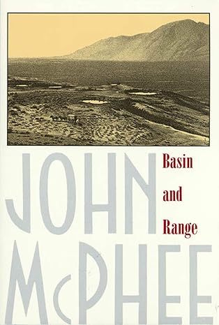 basin and range reissue edition john mcphee 0374516901, 978-0374516901