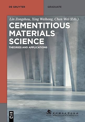 cementitious materials science theories and applications 1st edition zongshou wuhan university of technology