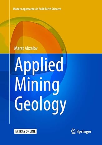 applied mining geology 1st edition marat abzalov 3319818538, 978-3319818535