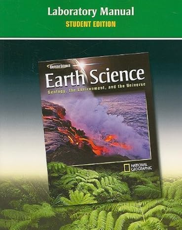 glencoe earth science geology the environment and the universe laboratory manual 1st edition mcgraw hill