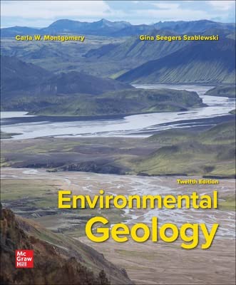 loose leaf for environmental geology 12th edition carla montgomery ,gina seegers-szablewski 1266715967,