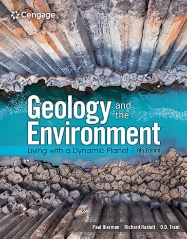 geology and the environment living with a dynamic planet 8th edition paul bierman ,richard hazlett ,dee d.