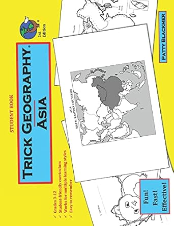 trick geography asia student book making things what they re not so you remember what they are 1st edition