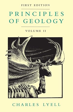 principles of geology volume 2 1st edition charles lyell 0226497976, 978-0226497976