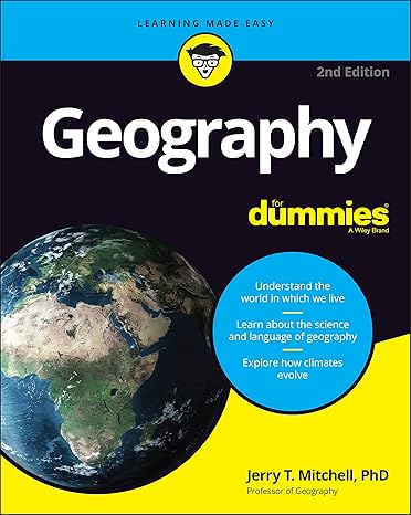 geography for dummies 2nd edition jerry t. mitchell 1119867126, 978-1119867128