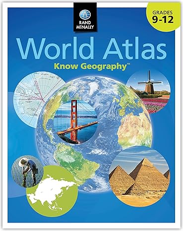 rand mcnally know geography world atlas grades 9 12 1st edition rand mcnally 0528026267, 978-0528026263