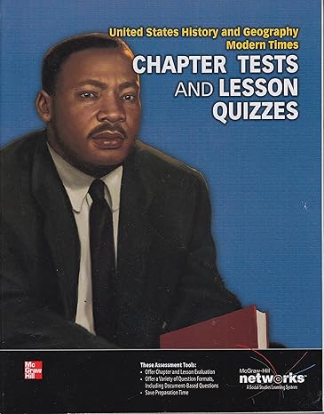 chapter tests and lesson quizzes 1st edition mcgraw-hill education 0076641333, 978-0076641338