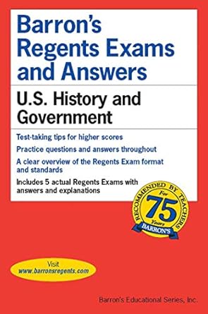 regents exams and answers u s history and government 1st edition eugene v. resnick m.a. ,john mcgeehan m.a.