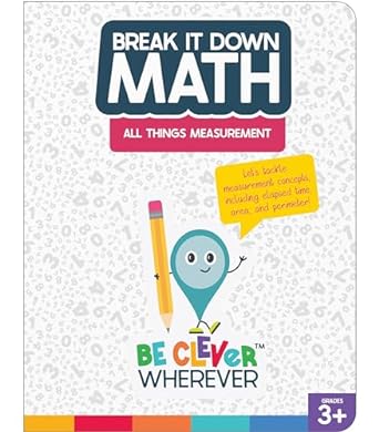 carson dellosa break it down grades 3 5 all things measurement math reference book 3rd  and 5th grade math