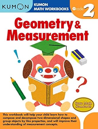 kumon grade 2 geometry and measurement workbook edition kumon publishing ,kumon publishing north america