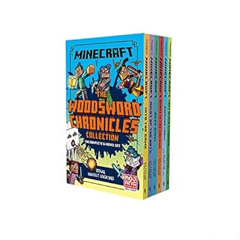 minecraft woodsword chronicles 6 book slipcase  nick eliopulos 0008491275, 978-0008491277