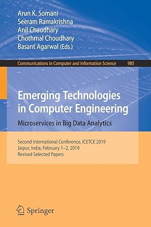 emerging technologies in computer engineering microservices in big data analytics second international