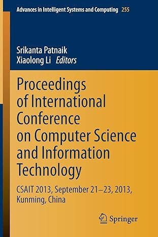 proceedings of international conference on computer science and information technology csait 2013 september