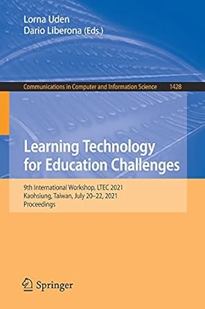 learning technology for education challenges 9th international workshop ltec 2021 kaohsiung taiwan july 20 22