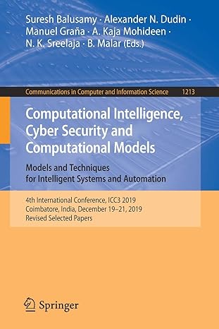 computational intelligence cyber security and computational models models and techniques for intelligent