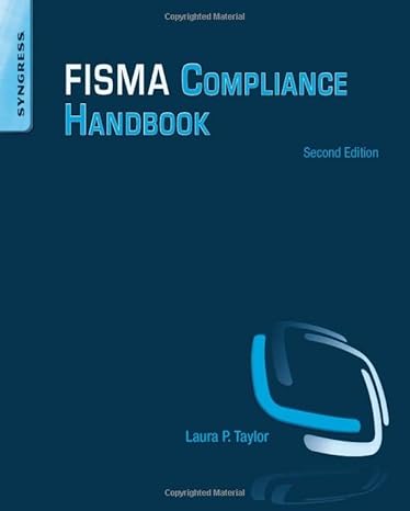 fisma compliance handbook 1st edition laura p. taylor 012405871x, 978-0124058712