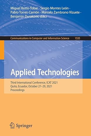 applied technologies third international conference icat 2021 quito ecuador october 27 29 2021 proceedings