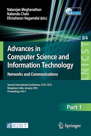 advances in computer science and information technology networks and communications second international