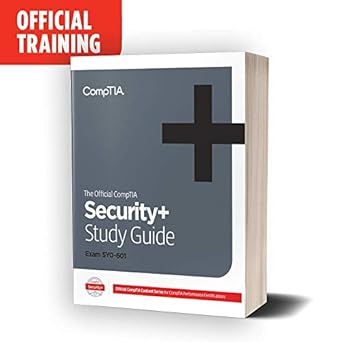 the official comptia security+ certification self paced study guide 1st edition james pengelly 1642743321,