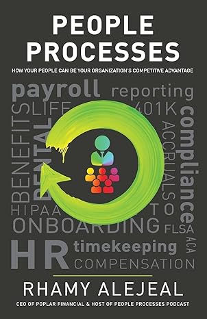 people processes how your people can be your organization s competitive advantage 1st edition rhamy alejeal