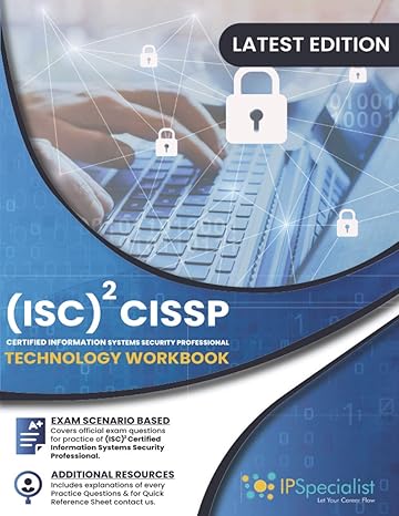 certified information system security professional technology workbook 1st edition ip specialist