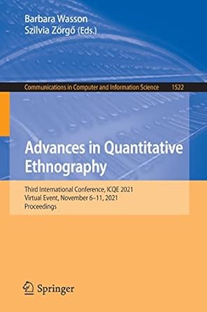 advances in quantitative ethnography third international conference icqe 2021 virtual event november 6 11