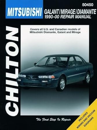 mitsubishi galant mirage and diamante 1990 00 1st edition chilton 0801993156, 978-0801993152