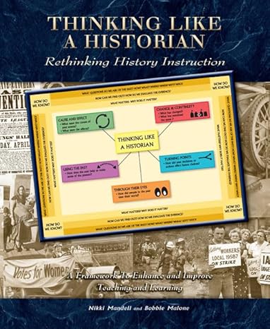 thinking like a historian rethinking history instruction 1st edition nikki mandell ,bobbie malone 0870204386,