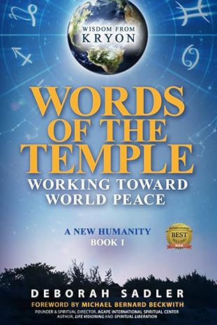 words of the temple working toward world peace 1st edition deborah sadler 1957343001, 978-1957343006