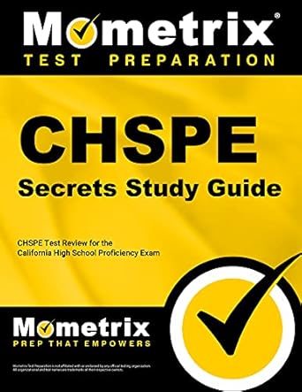 chspe secrets study guide chspe test review for the california high school proficiency exam 1st edition chspe