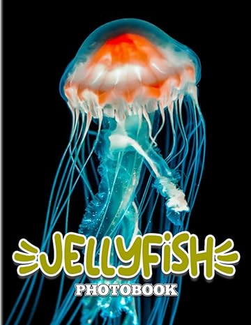 jellyfish photo book unique marine animals in deep sea book for explored to decor as gifts with more 40 pages